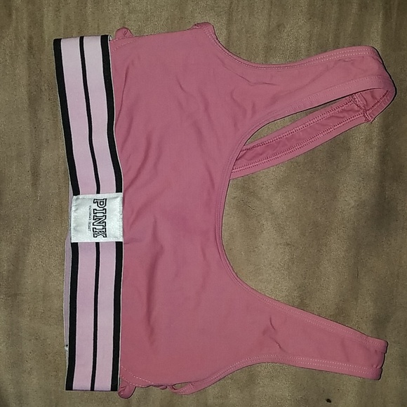 Pink stretchy bra - Picture 1 of 3